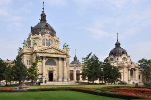 Széchenyi baths, Budapest - Baroque style 