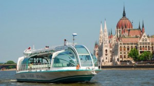 Boat excursion on the Danube.