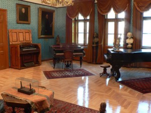 Liszt's flat in the Old Academy building.